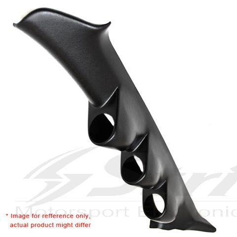 STRI Support 3 Manomètres En 60mm Montant Pare Brise MITSUBISHI LANCER EVOLUTION 8 LHD