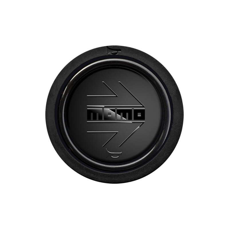 MOMO Klaxon de Volant Version Black Edition - Bord Plat