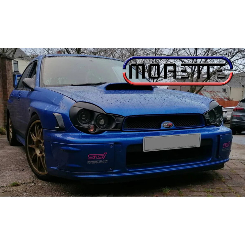 MORETTE Paire De Phare Avant Black Edition Pour Les SUBARU IMPREZA WRX 2001-2002