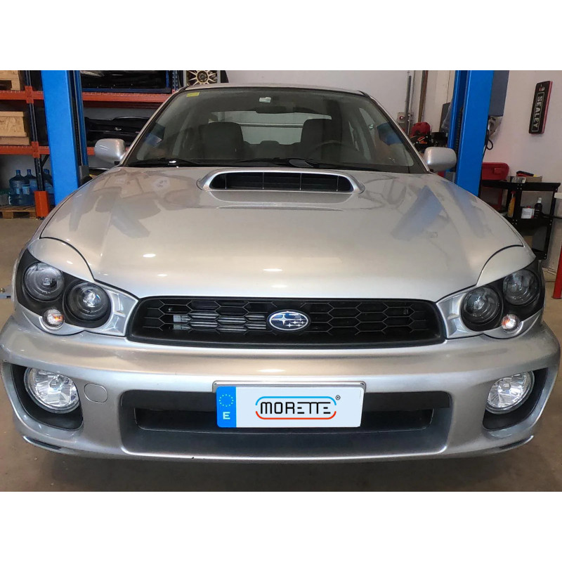 MORETTE Paire De Phare Avant Black Edition Pour Les SUBARU IMPREZA WRX 2001-2002