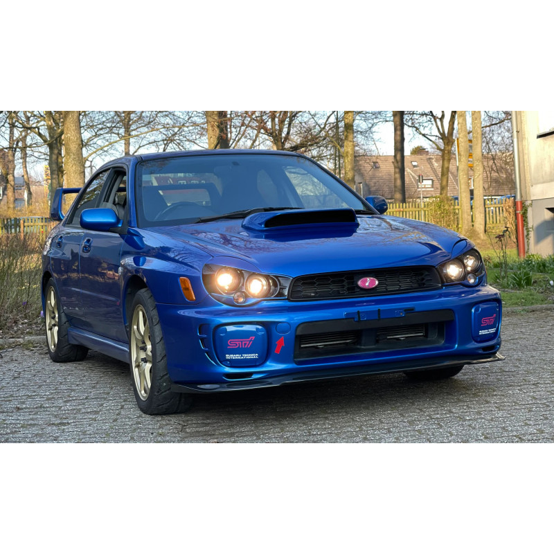 MORETTE Paire De Phare Avant Black Edition Pour Les SUBARU IMPREZA WRX 2001-2002