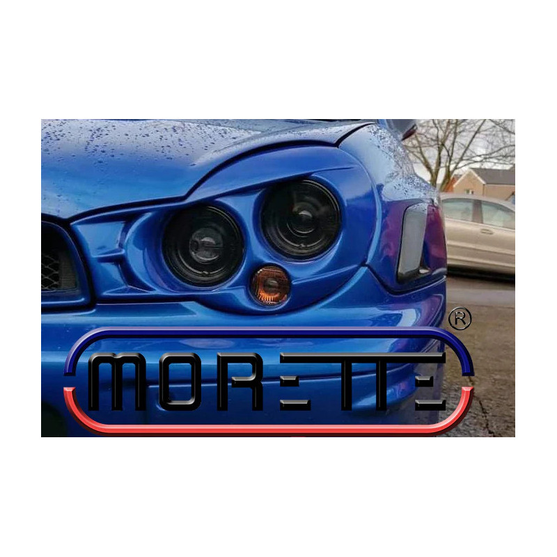 MORETTE Paire De Phare Avant Black Edition Pour Les SUBARU IMPREZA WRX 2001-2002