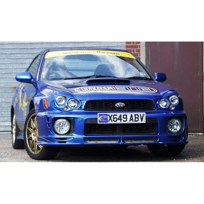 MORETTE Paire De Phare Avant Chromé Pour Les SUBARU IMPREZA STI 2001-2002