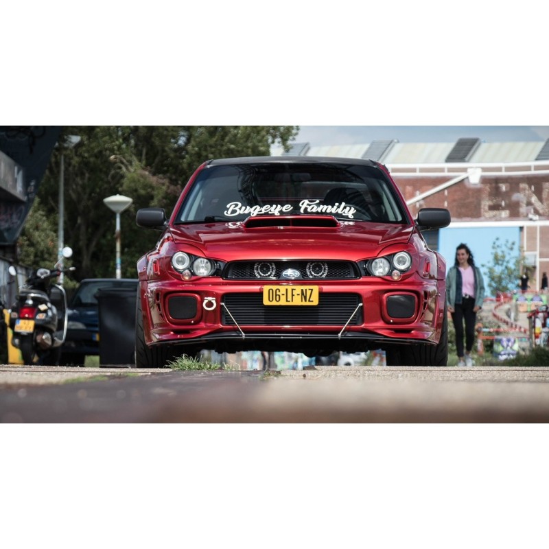 MORETTE Paire De Phare Avant Chromé Pour Les SUBARU IMPREZA STI 2001-2002