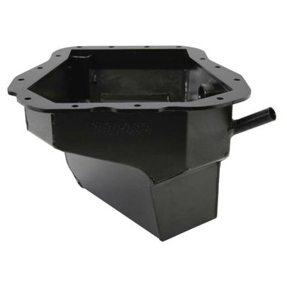 MOROSO Noir Acier Carter Huile Moteur Anti Déjaugement Profond SUBARU IMPREZA