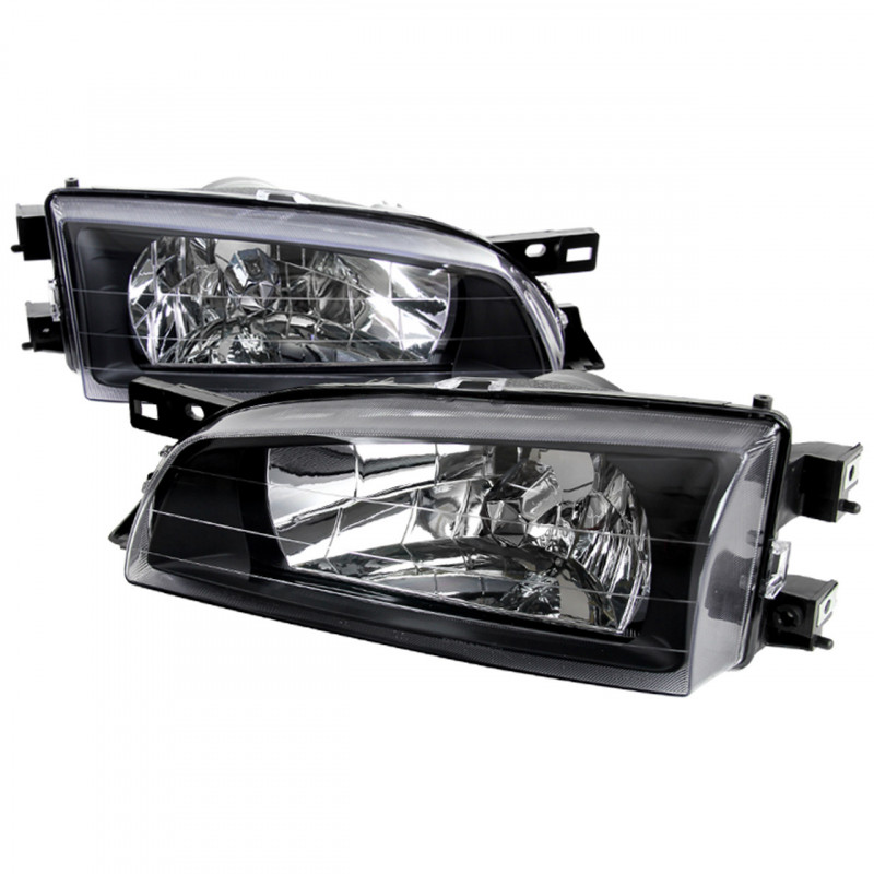 Optique Phare Avant Lisse Fond Noir SUBARU IMPREZA GT 1997-2000