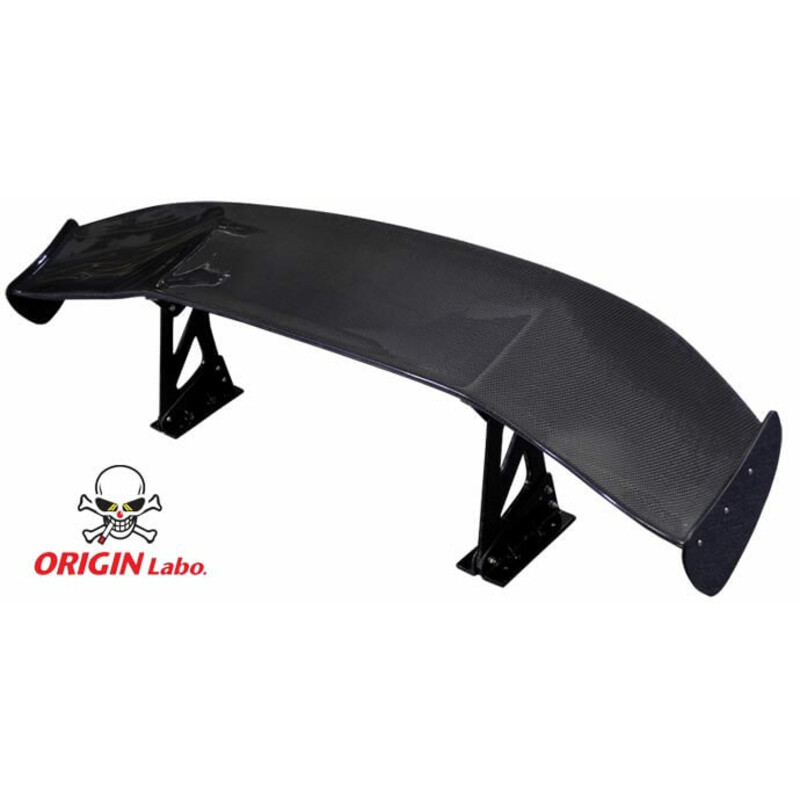 Origin Labo Aileron En Carbone «&nbsp;GT Style&nbsp;» Largeur 175 cm