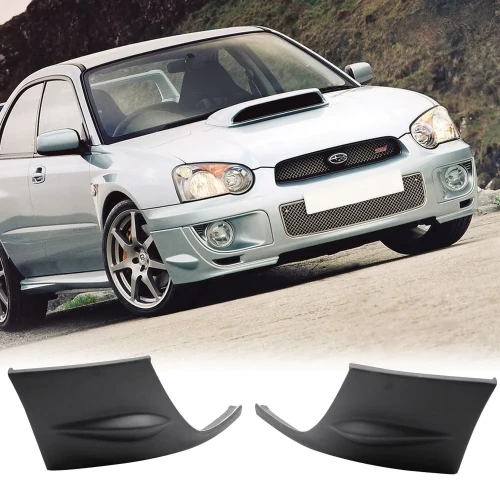 PAIRE RAJOUT DE PARE CHOC AVANT POUR SUBARU IMPREZA STI 2003-2005