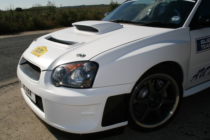 Paire Aile Avant Style WRC SUBARU IMPREZA WRX et STI 2003-2005