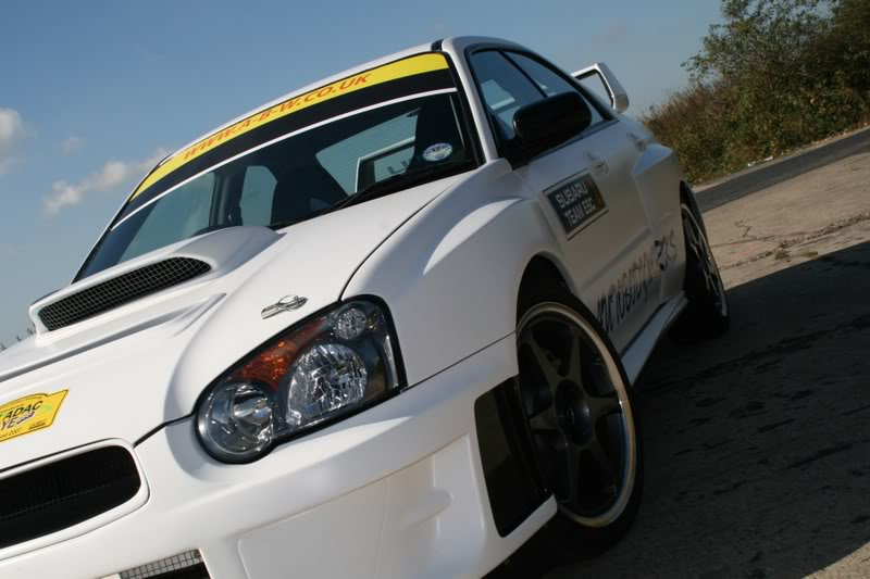 Paire Aile Avant Style WRC SUBARU IMPREZA WRX et STI 2003-2005
