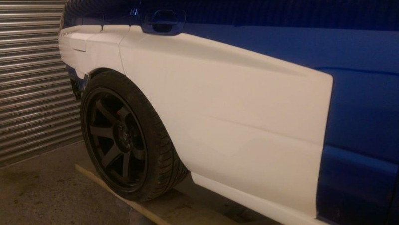 Paire Rajout Aile Arrière Style WRC Pour SUBARU IMPREZA WRX et STI 2001-2007
