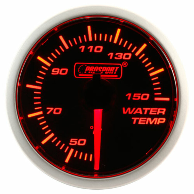 ProSport Performance Manomètre Electronique 52MM Température Eau