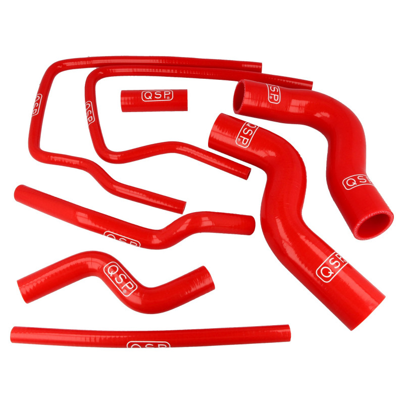 QSP Kit 8 Durites Eau Renforcés En Silicone Pour SUBARU IMPREZA GT 1997-2000