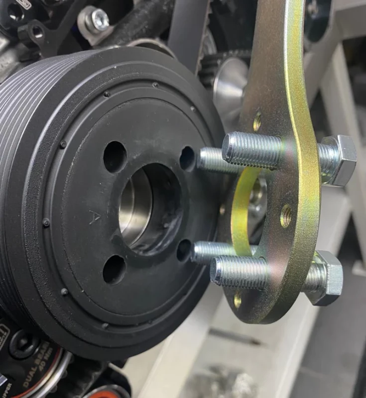 RCM Outil d'extraction et d'installation de poulie de vilebrequin Subaru Impreza WRX 2006-2011 et STI 1996-2009