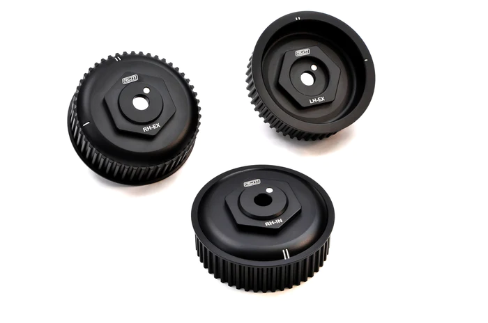 RCM Kit 3 Poulies Arbre Cames Échappement et Admission Pour SUBARU IMPREZA GT 1993-1998