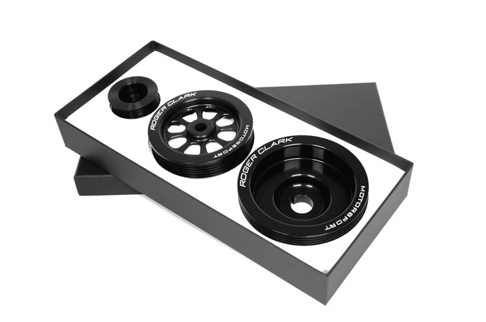 RCM Kit Poulie Allégée Noir Avec Climatisation SUBARU IMPREZA GT 1993-2000