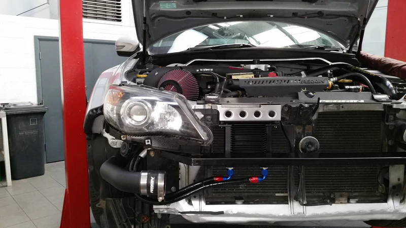 RCM Kit Radiateur Refroidissement D'Huile Moteur Pour Les SUBARU IMPREZA WRX/STI 2008-2012