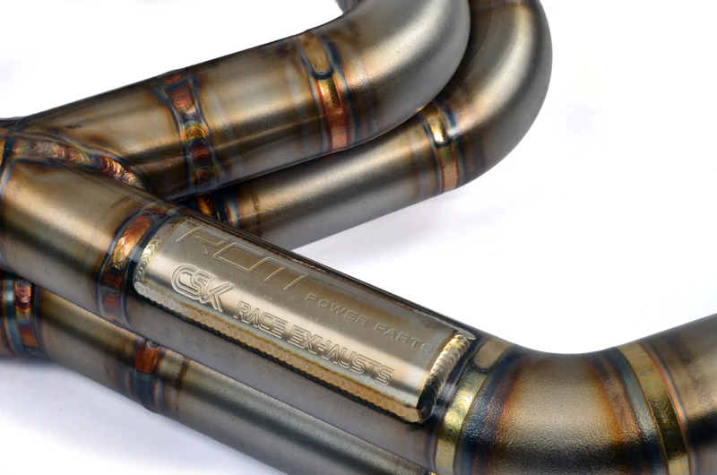 RCM MOTORSPORT Collecteur Échappement Tubulaire Pour Turbo Twinscroll SUBARU IMPREZA