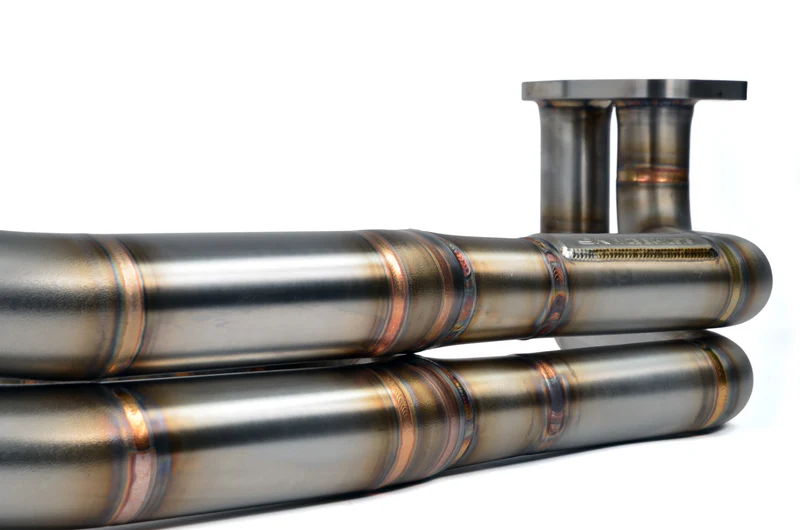 RCM MOTORSPORT Collecteur Échappement Tubulaire Pour Turbo Twinscroll SUBARU IMPREZA