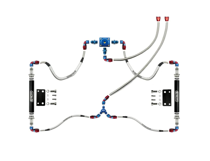 RCM Régulateur Injection et Kit Rail Semi Parallèle Pour SUBARU IMPREZA WRX et STI 2001-2007