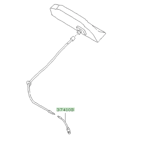 RCM SUPPORT DE CÂBLE DE VITESSE SUBARU IMPREZA 1992-1997
