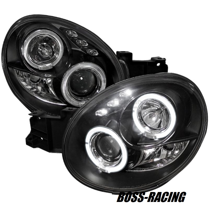 Paire Optique Phare Avant Noir Pour SUBARU IMPREZA WRX 2001-2002