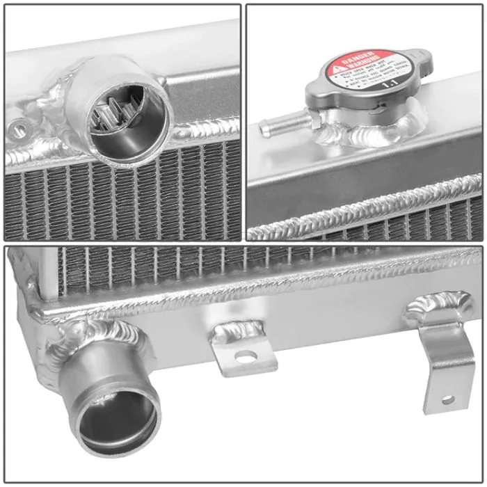 SK-IMPORT Radiateur Eau Aluminium Pour Les SUBARU IMPREZA WRX Et STI 2003-2007