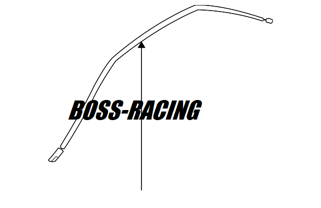 SUBARU Baguette Moulure De Toit Berline IMPREZA GT 1993-2000