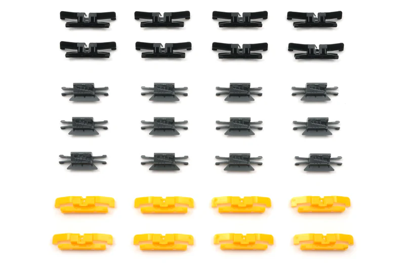 SUBARU Pack 28 Agrafes Des Baguette Toit Gauche Et Droite Des IMPREZA GT 1993-2000 P1