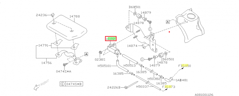 SUBARU Solénoïde Turbo Origine GT 1999-2000 WRX Et STI 2001-2002