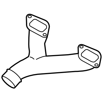 SUBARU Y Pipe Sous Echangeur Origine IMPREZA STI 2006-2018