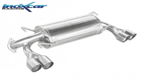 INOXCAR Silencieux Arrière Racing En Acier Inoxydable Pour SUBARU IMPREZA STI 2008-2010