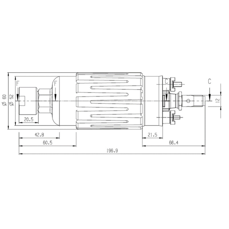 Bosch FP200-7 Authentique Pompe à Essence 275 L/h