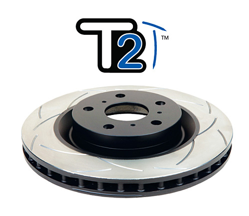 DBA Series Street T2 Rainurés Disque Frein Arrière 266 mm SUBARU IMPREZA GT 1999-2000