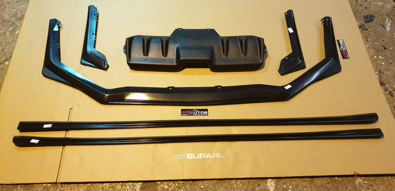 V3 Kit De 6 Pièces Rajout De Carrosserie Pour Les SUBARU IMPREZA STI 2015-2020