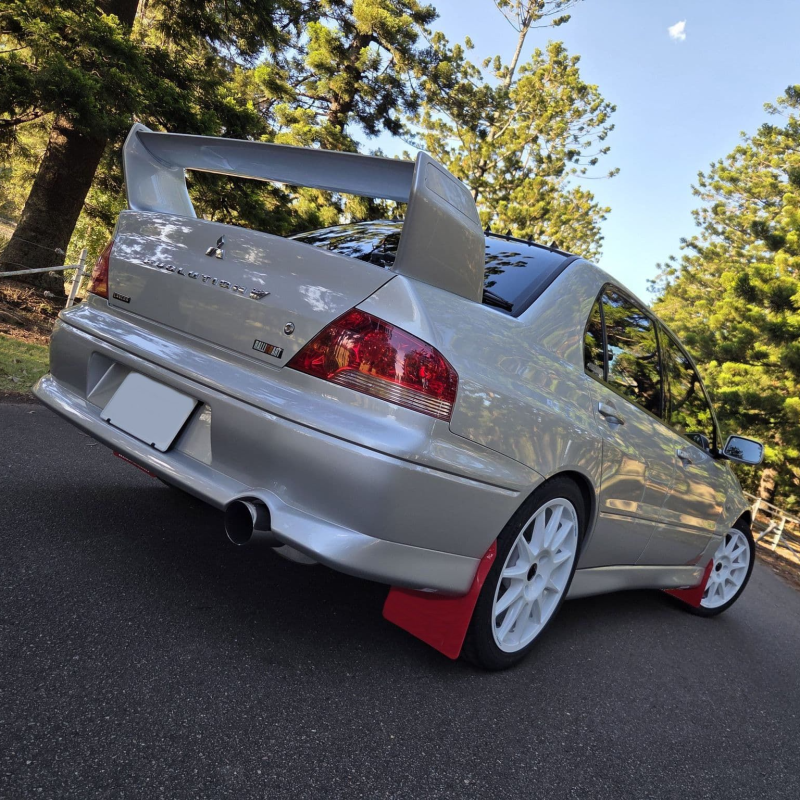 Kit Bavette De Protection Type Rallye Pour les MITSUBISHI LANCER EVOLUTION 7/8/9