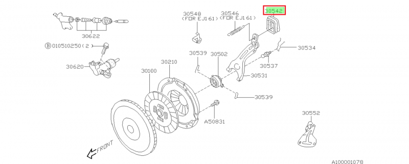 SUBARU Authentique Cache poussière De Fourchette D'Embrayage IMPREZA WRX 2006-2010 BRZ 2013-2019 FORESTER 2005-2007 EE20 LEGACY OUTABCK XV