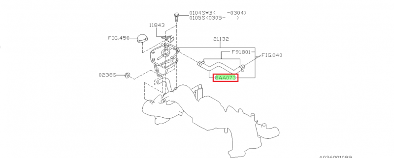 SUBARU DURITE EAU DE VASE EXPANSION AU TURBO IMPREZA WRX ET STI 2001-2007