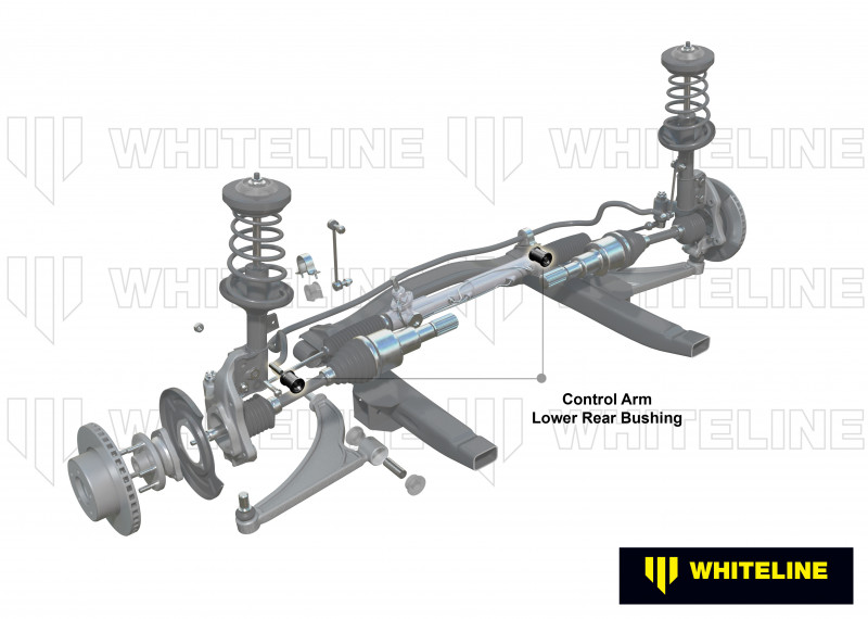 WHITELINE Kit Silent Bloc En Polyuréthane Pour Les Bras De Suspension Avant SUBARU IMPREZA WRX et STI 2001-2007