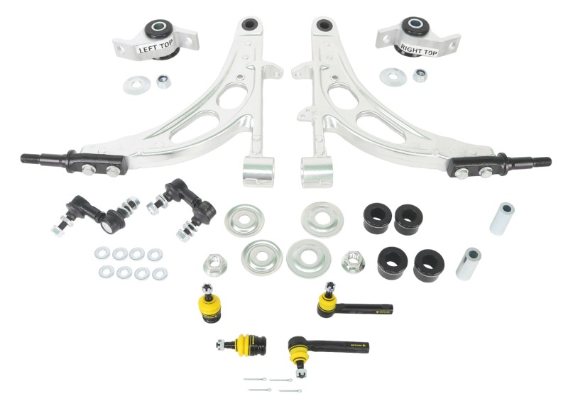 WHITELINE Kit Complet Triangle Bras Suspension Aluminium Renforcé Avec Biellettes Et Rotules Renforcées Pour Les SUBARU IMPREZA WRX Et STI 2001-2007