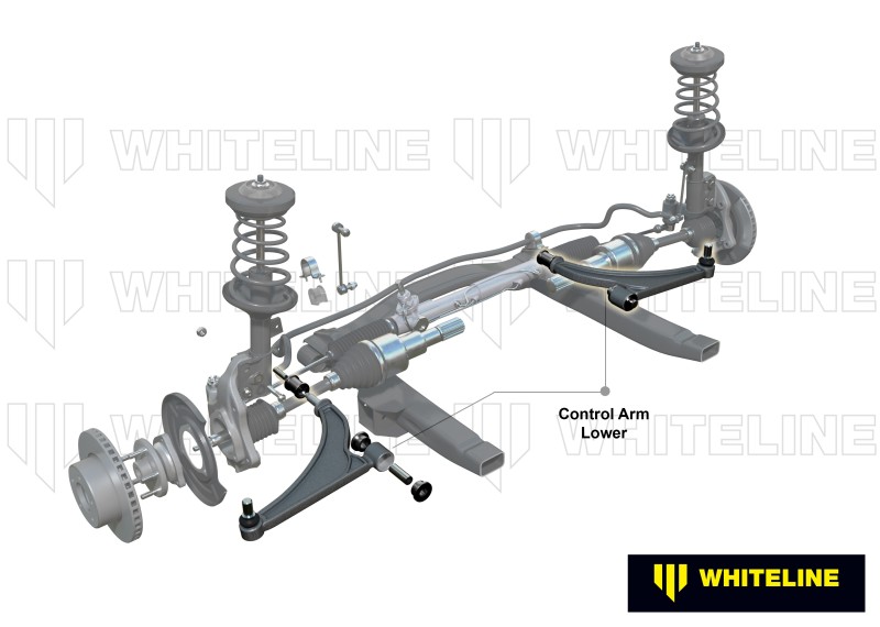 WHITELINE Kit Complet Triangle Bras Suspension Aluminium Renforcé Avec Biellettes Et Rotules Renforcées Pour Les SUBARU IMPREZA WRX Et STI 2001-2007