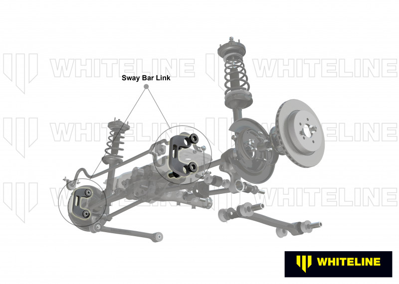 WHITELINE Kit Link Biellette Arrière SUBARU IMPREZA GT 1993-2000 WRX 2001-2007 STI 2001-2003