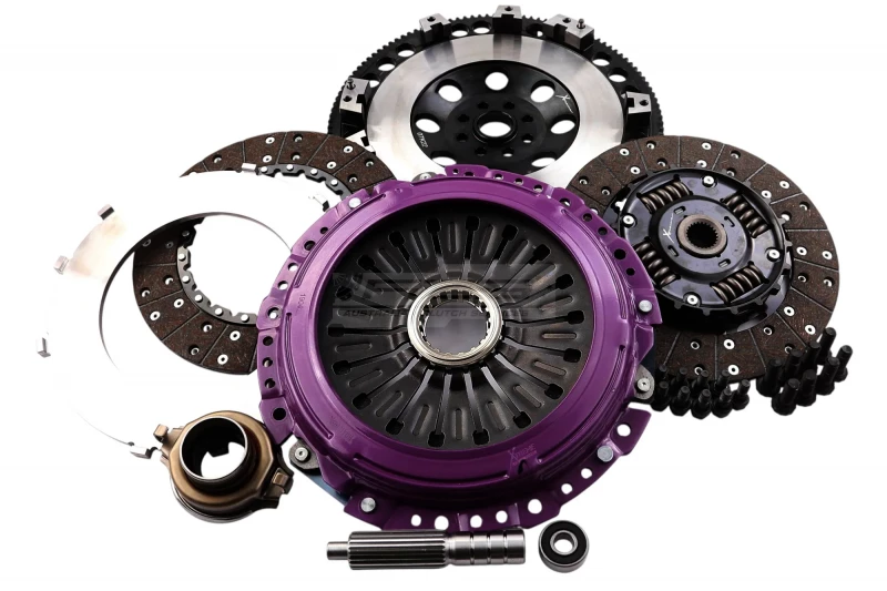 XTREM PERFORMANCE Kit Embrayage Bi-Disque Organique Amorti Couple 1000 Nm Pour Les SUBARU IMPREZA STI 2001-2021