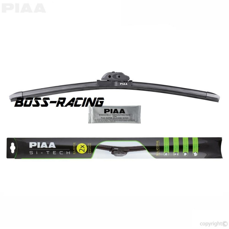 PIAA Silicone Tech2 Paire Balais Essuie Glace Flat SUBARU IMPREZA WRX et STI 2015-2021