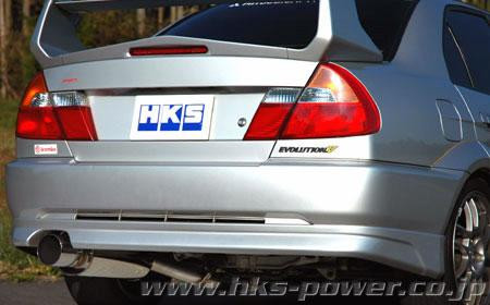 HKS HI-POWER SILENT Cat-Back Ligne Échappement MITSUBISHI LANCER EVOLUTION 4/5/6