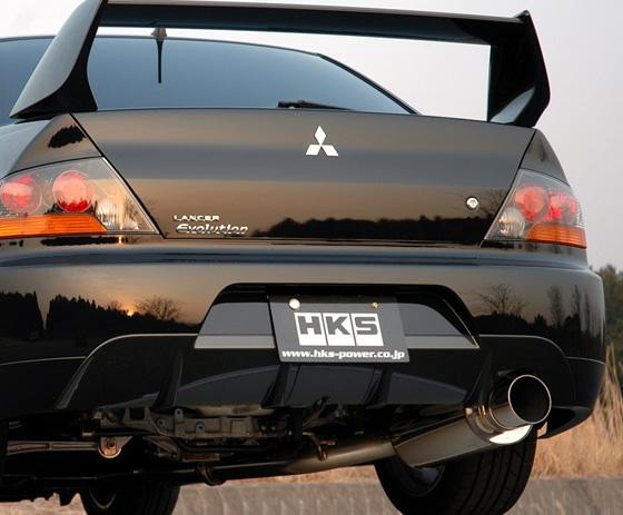HKS HI-POWER SILENT Cat-Back Ligne Échappement MITSUBISHI LANCER EVOLUTION 7-8