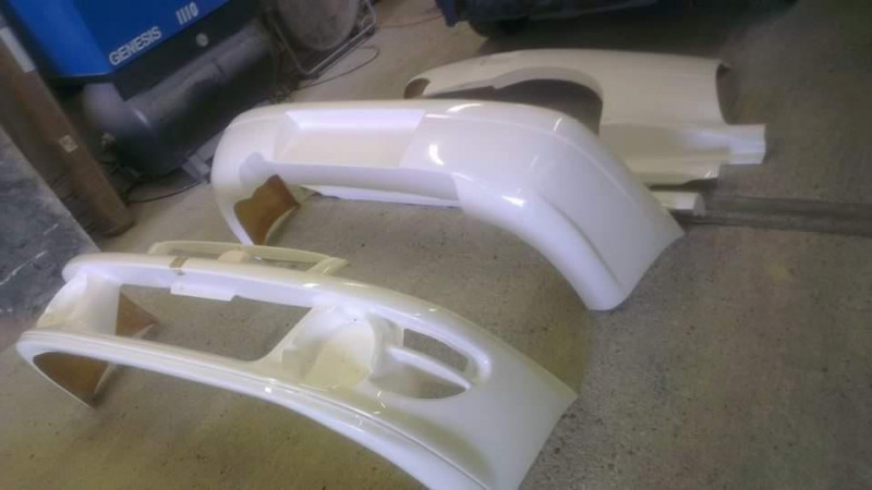 Kit Carrosserie Fibre Rajout Type 22B Pour SUBARU IMPREZA WRX RA TYPE R JDM P1 1993-2000 Sedan 2 Portes
