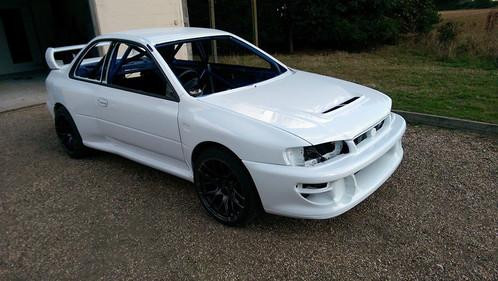 Kit Carrosserie Fibre Rajout Type 22B Pour SUBARU IMPREZA WRX RA TYPE R JDM P1 1993-2000 Sedan 2 Portes