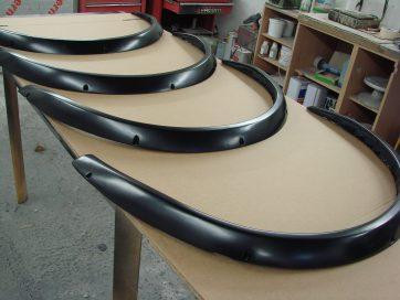 Kit Élargisseur Aile Fender Flares 4 Pièces Pour SUBARU IMPREZA WRX et STI 2011-2014