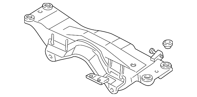 SUBARU Berceau Arrière Origine IMPREZA STI 2001-2005